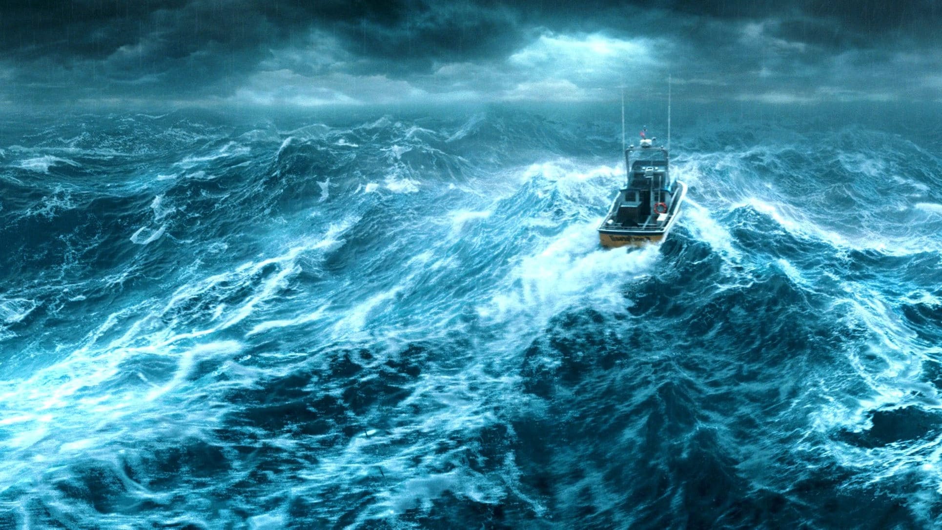 Корабли и огромные волны. Бискайский залив волны убийцы. Идеальный шторм / the perfect Storm (2000).