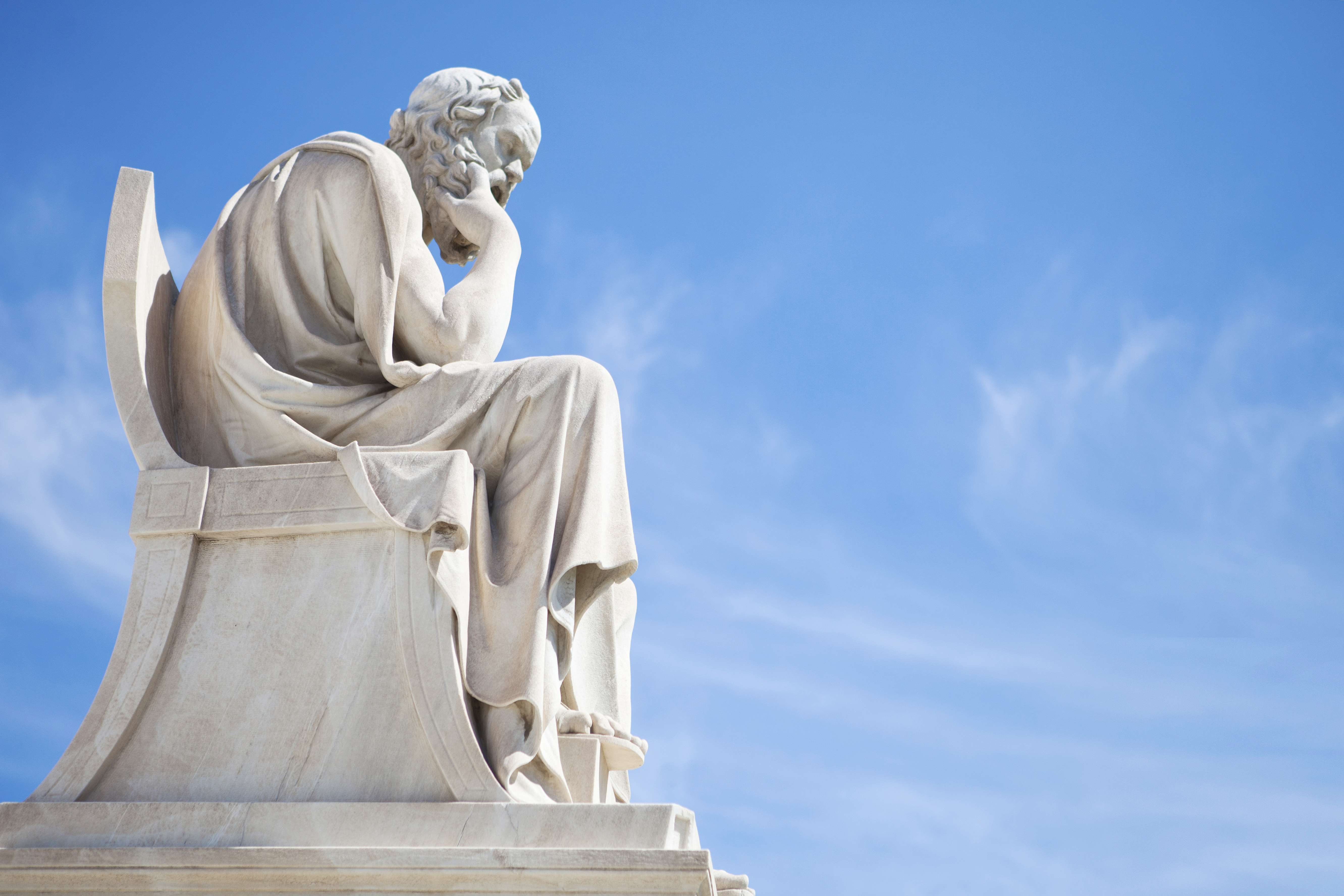 Философы статуи Сократ