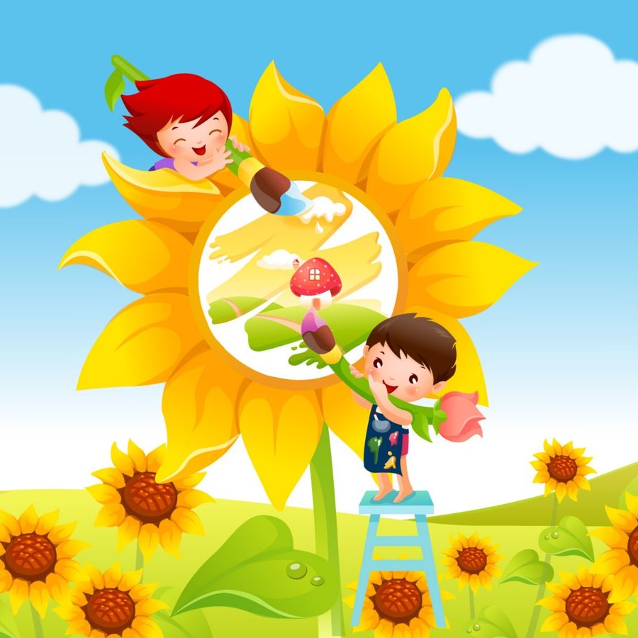 Летние иллюстрации для детского сада