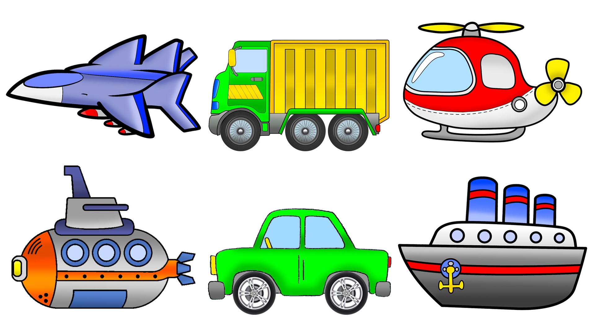 Самолеты пароходы поезда. Детям о транспорте. Транспорт для малышей. Транспорт для детей в детском саду. Цветные машинки для детей.