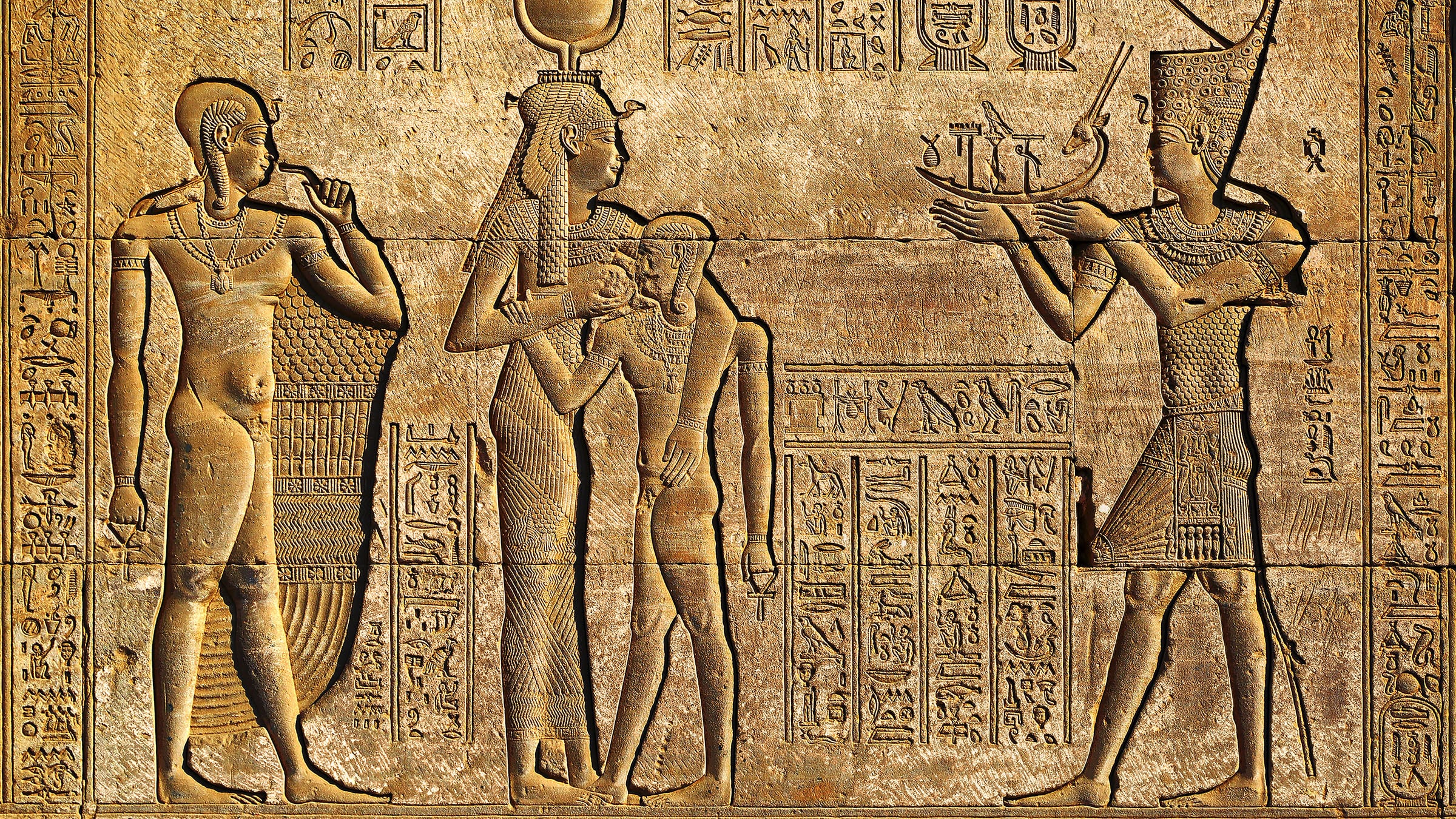 Изобразительное искусство древнего Египта (скульптура, рельефы)