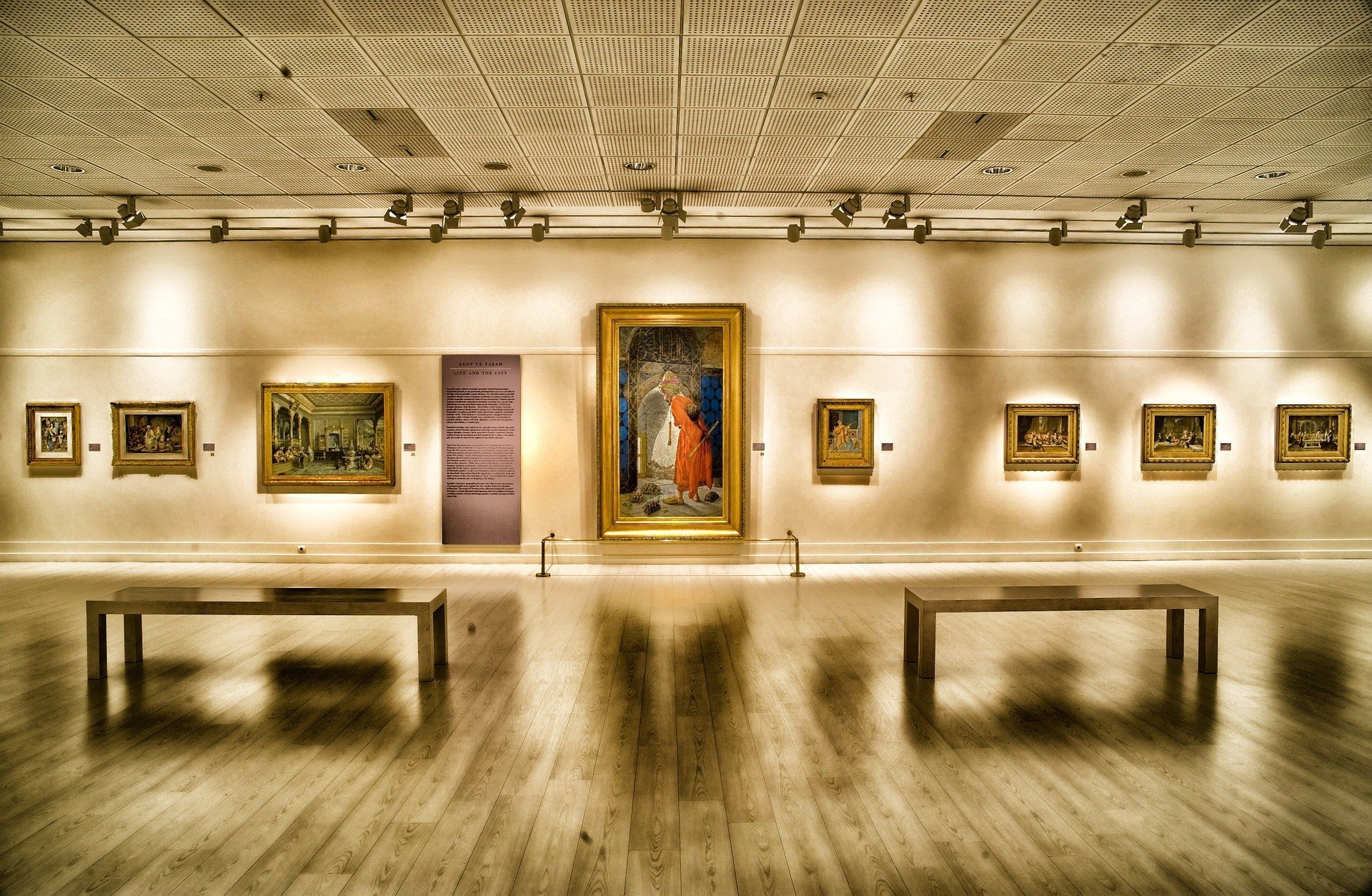 «Картинная галерея в Лувре» Морзе