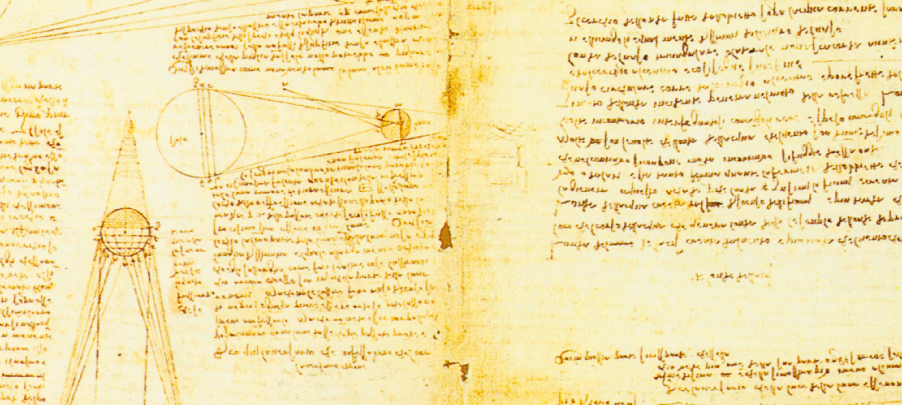Зеркальный почерк Леонардо да Винчи