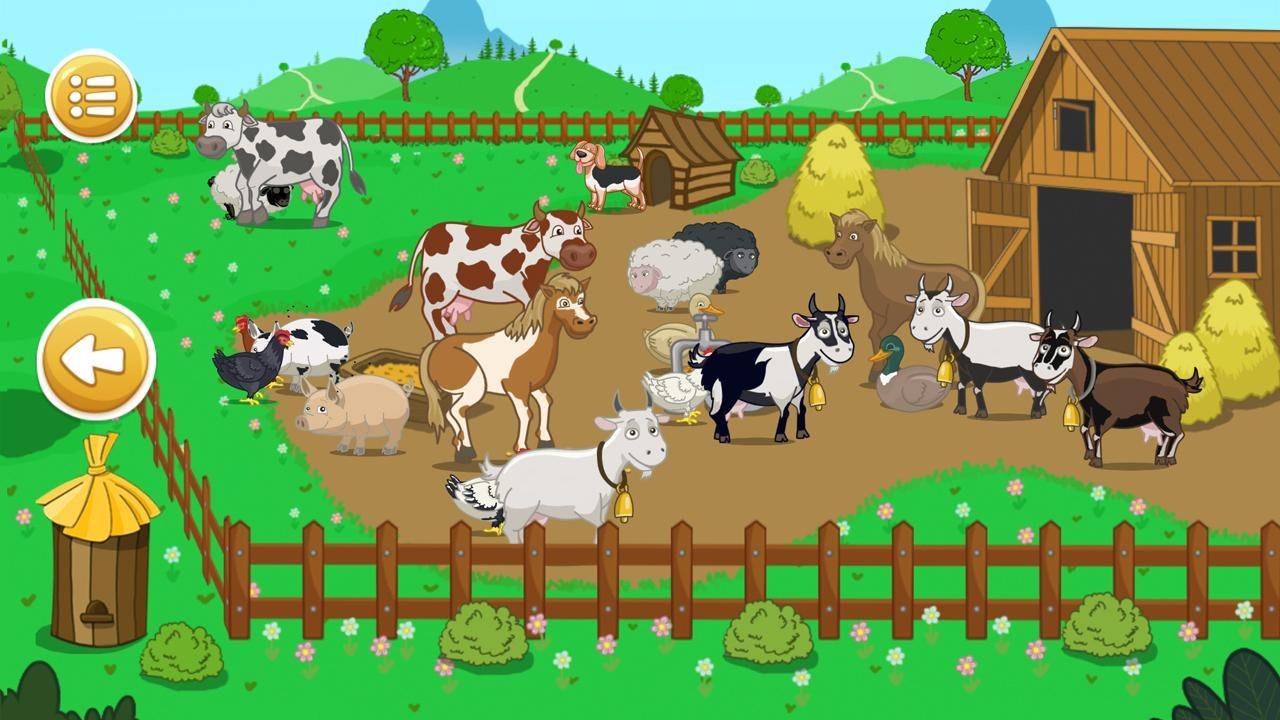 Детская ферма игра