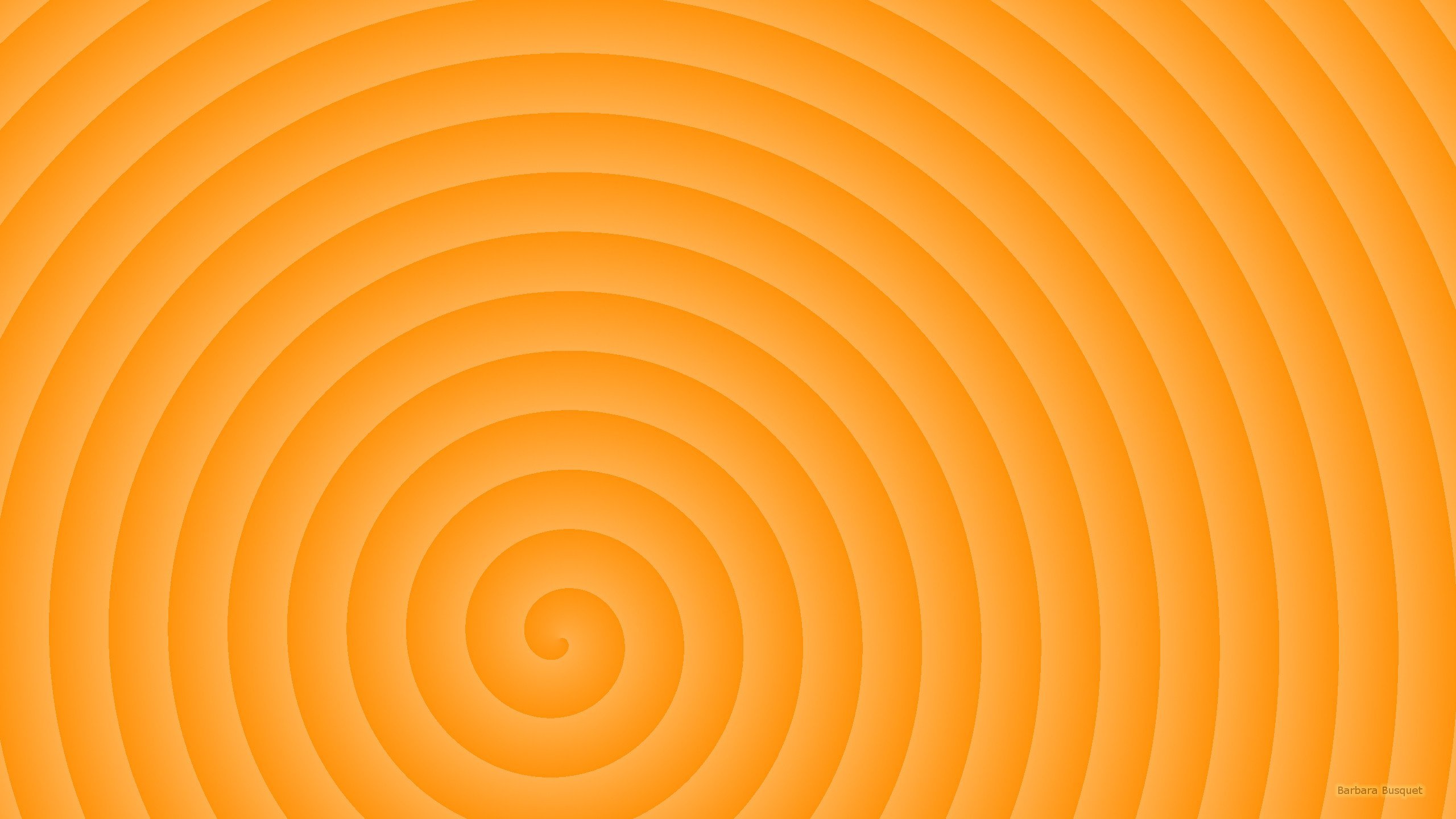 Оранжевая спираль