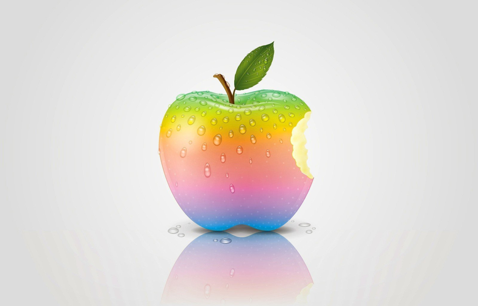 Радужное яблоко