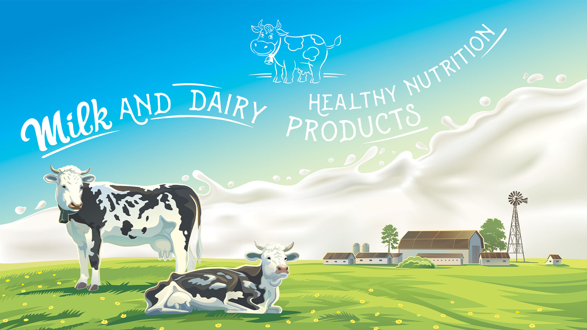 Реклама молочной фермы