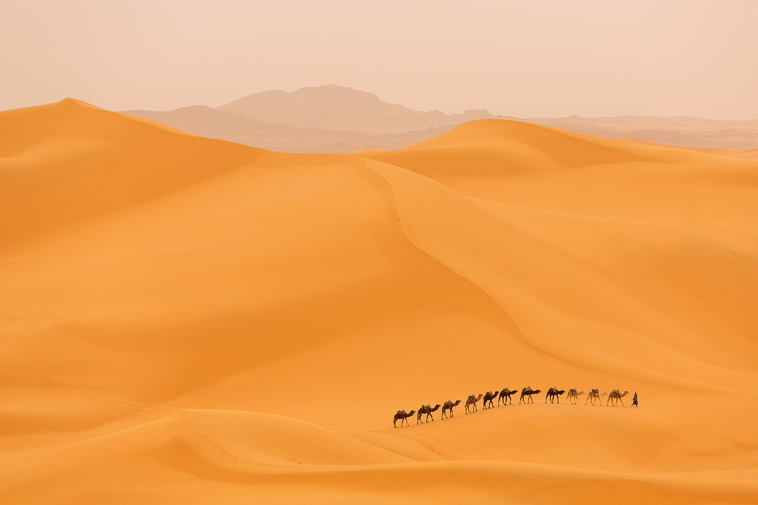 Пустыня дюны рисунок