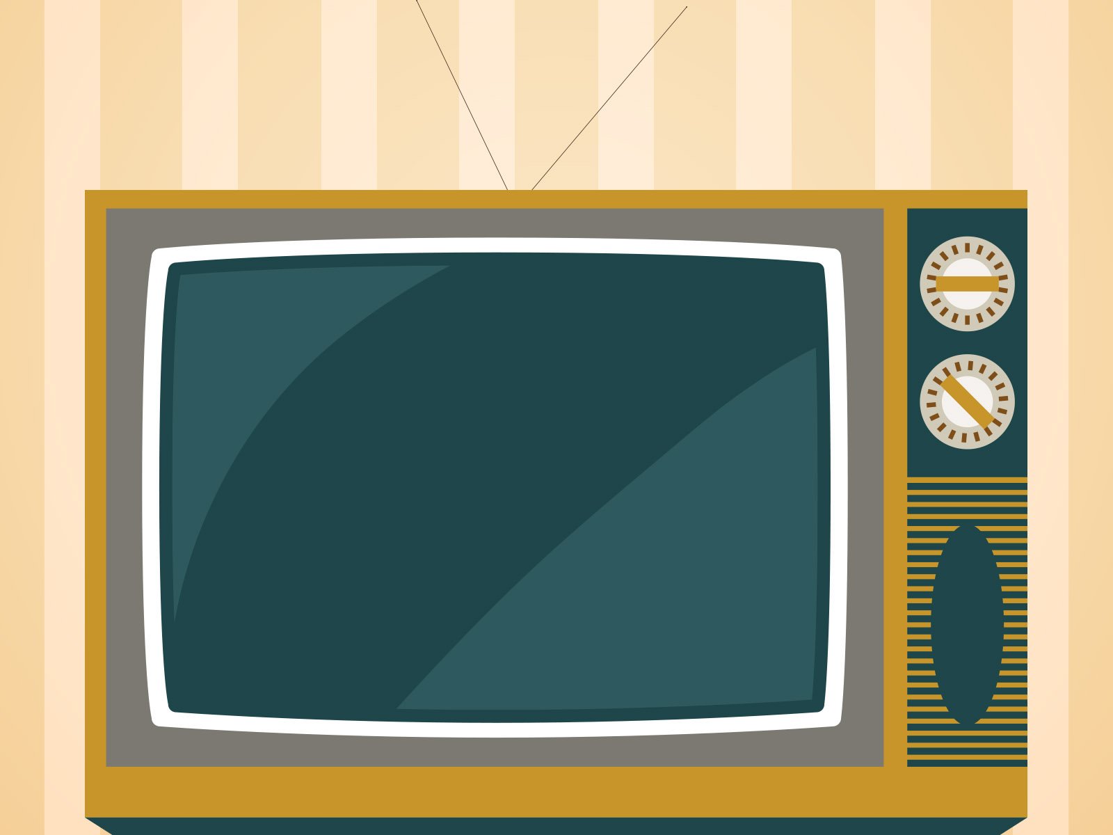 Картинка телевизора с изображением