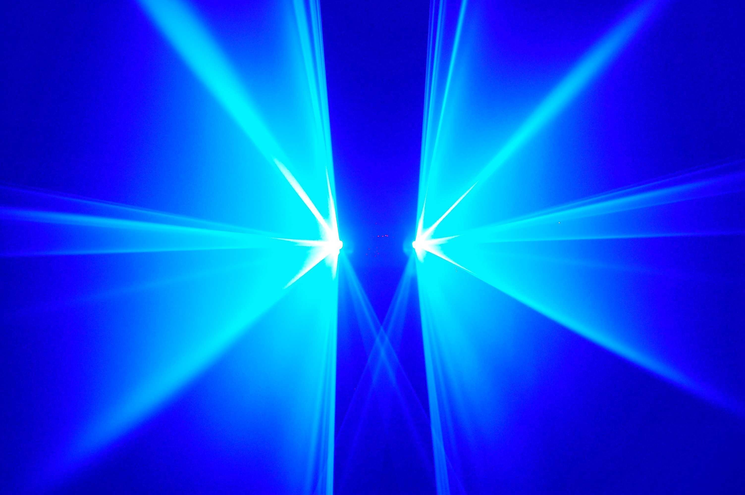 Фон лазеры синие