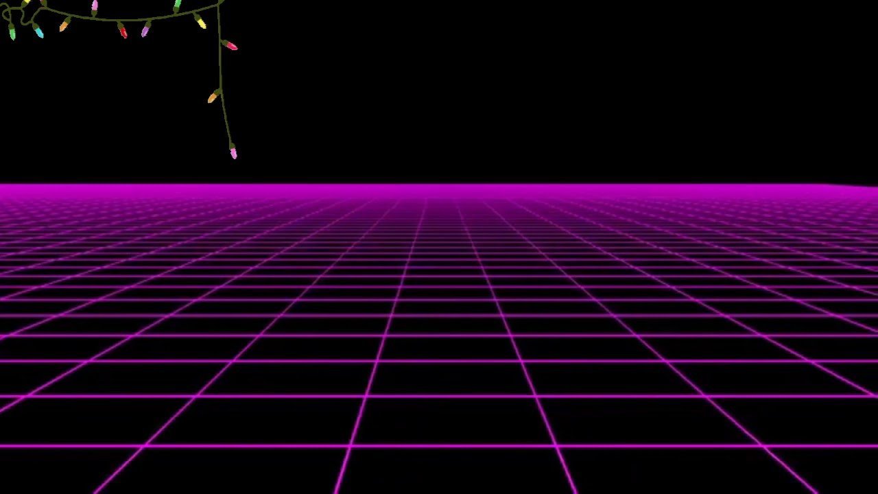Neon Grid 80s