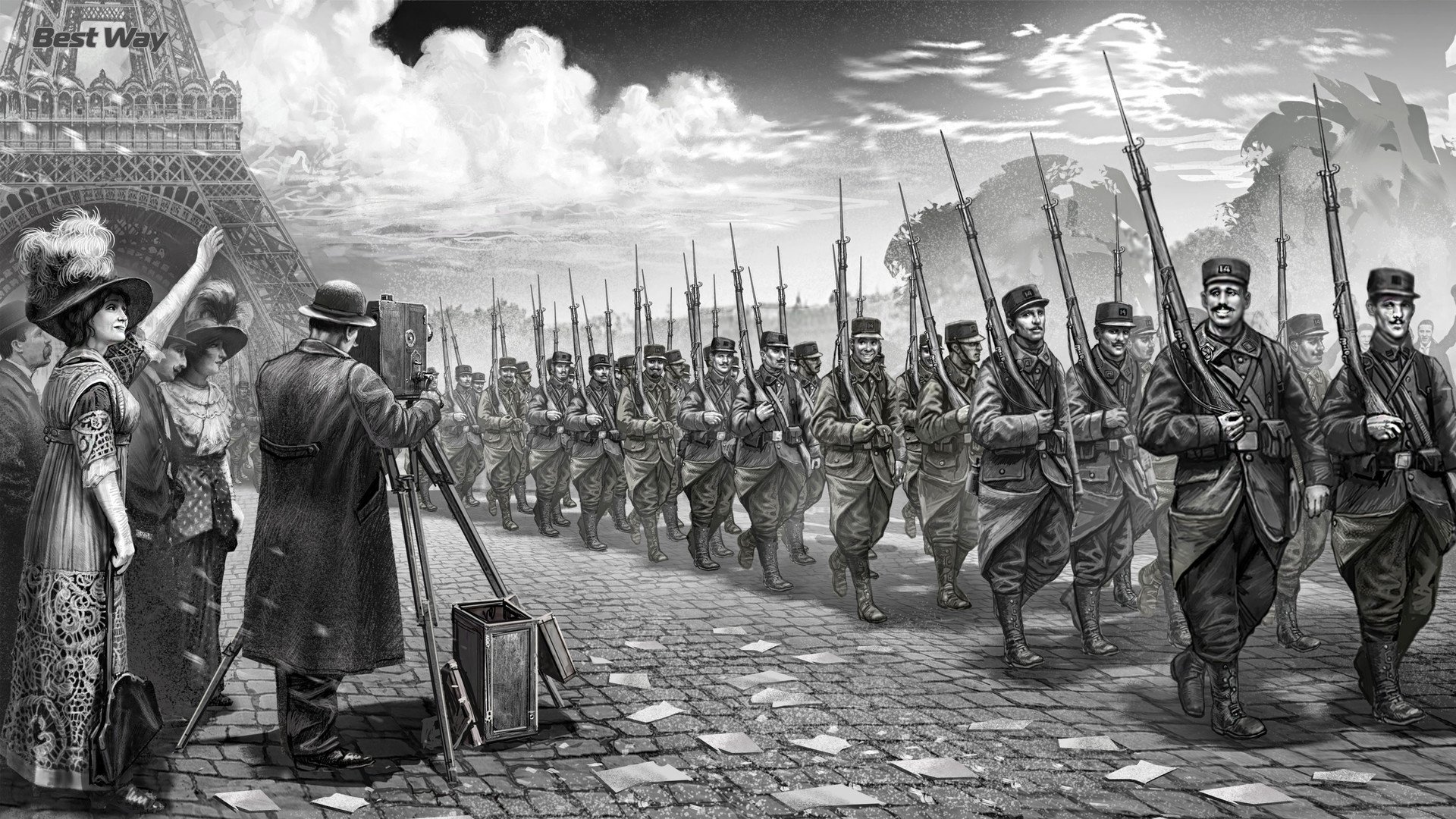 Первая мировая война арт Российская Империя