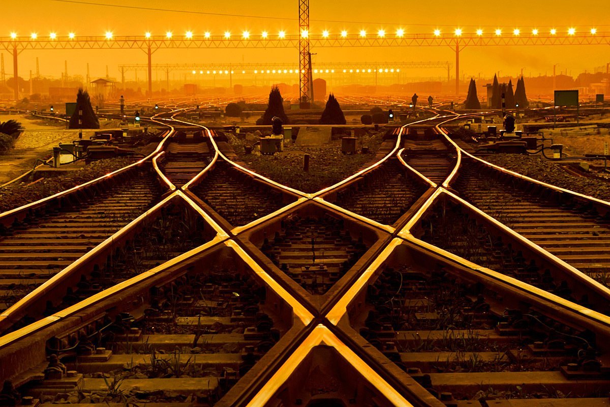 картинки железнодорожные пути