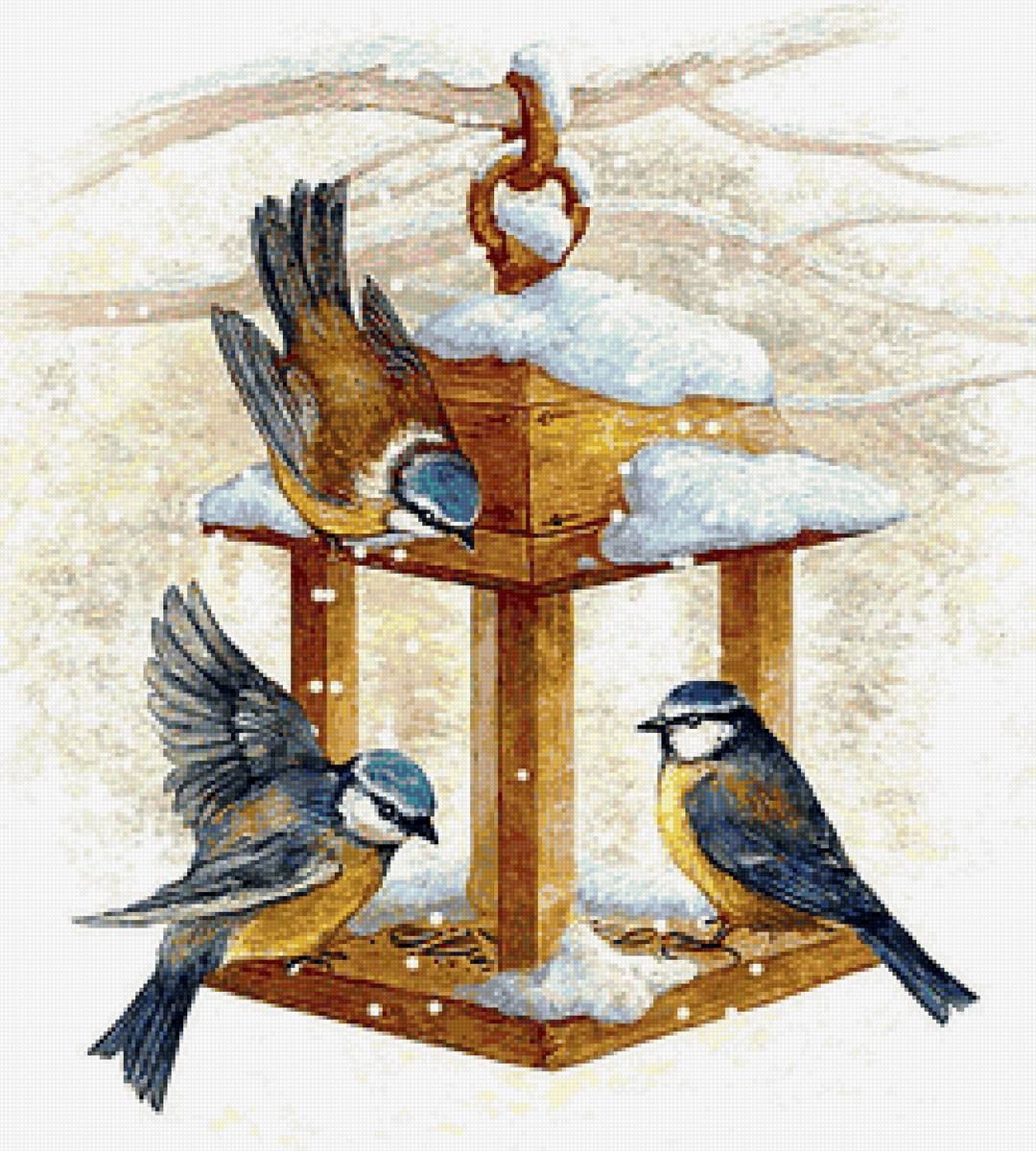 Столовые для зимующих птиц