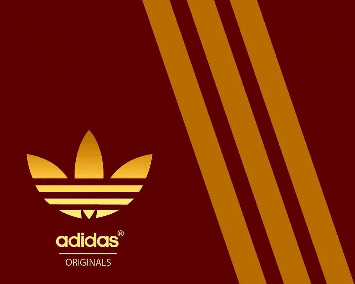 Adidas Yellow logo