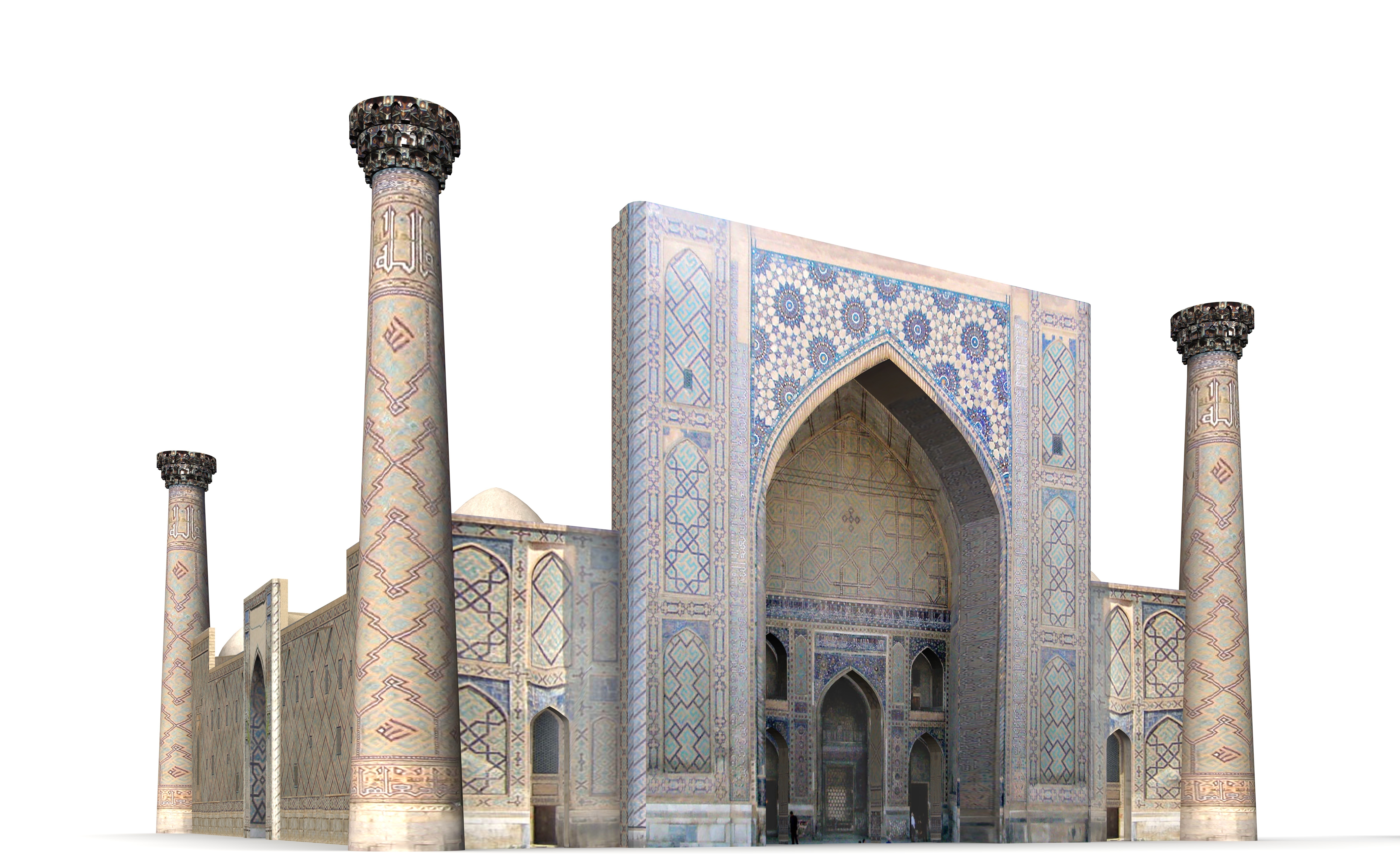 Самарканд Регистан дворец