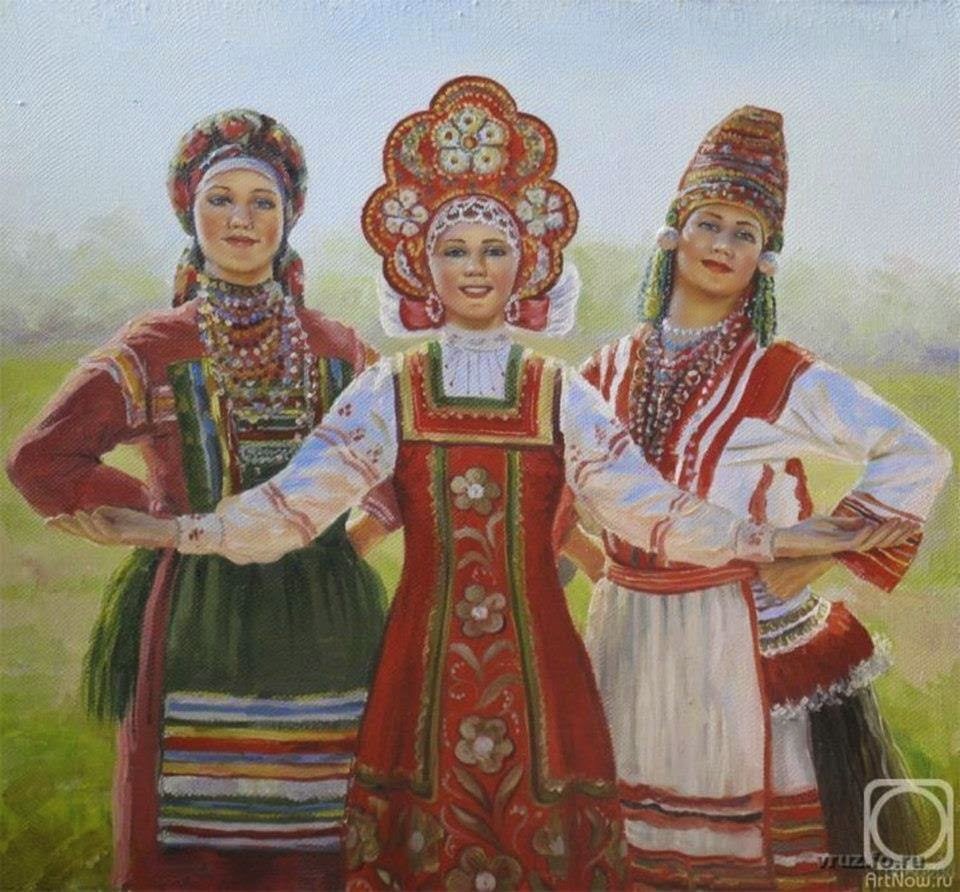 Национальные костюмы чуваши мордва Украина