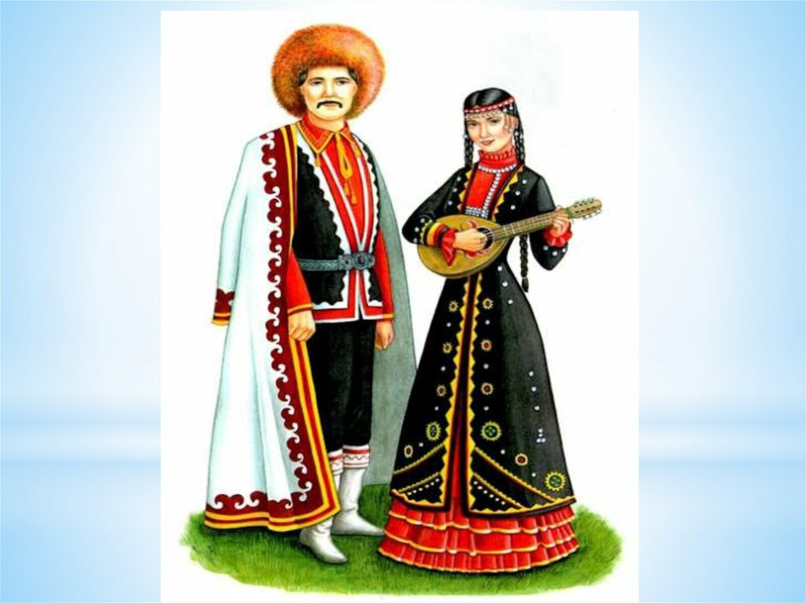 Национальный костюм башкир Южного Урала