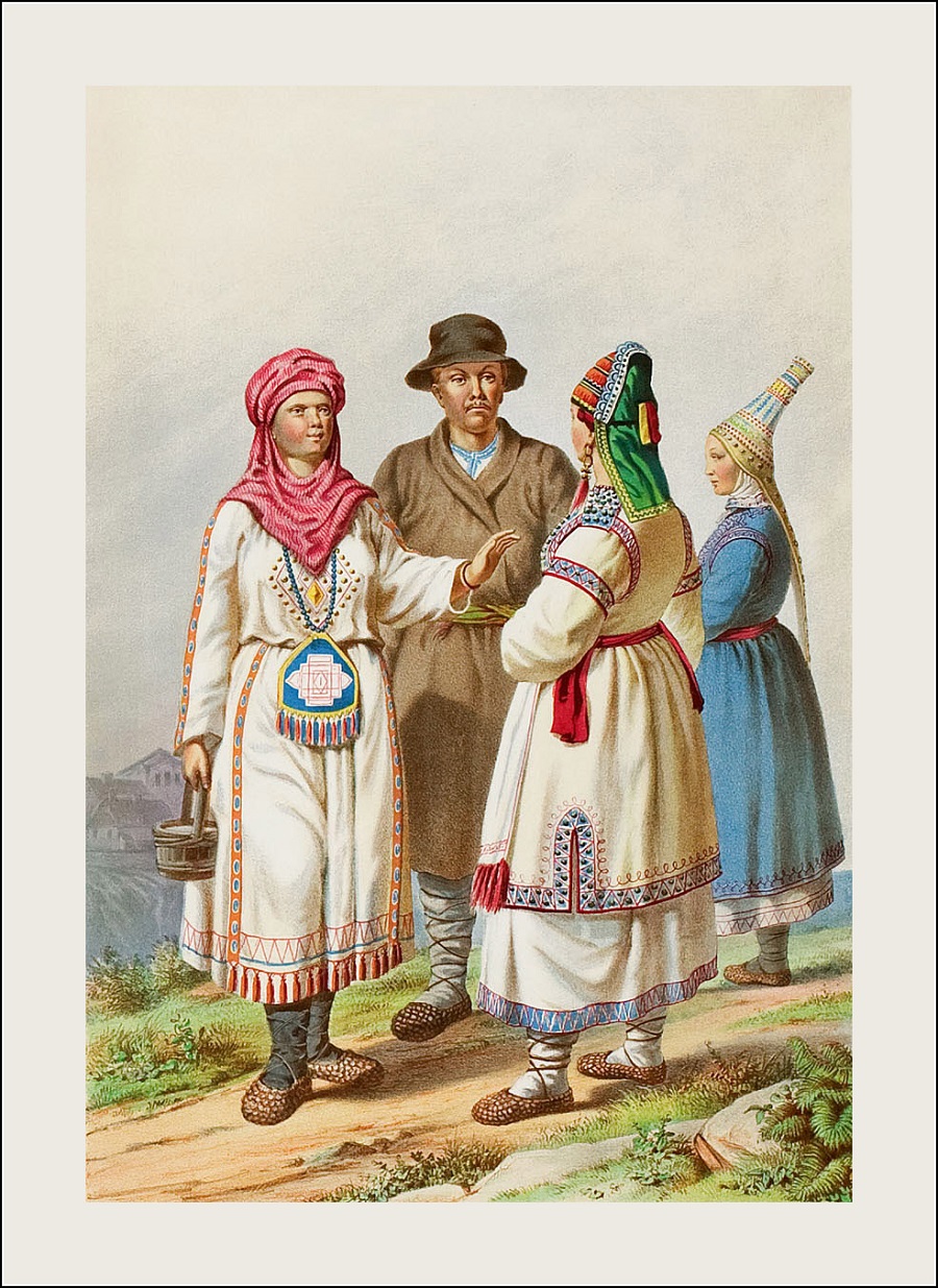 Народы Поволжья татары мордва