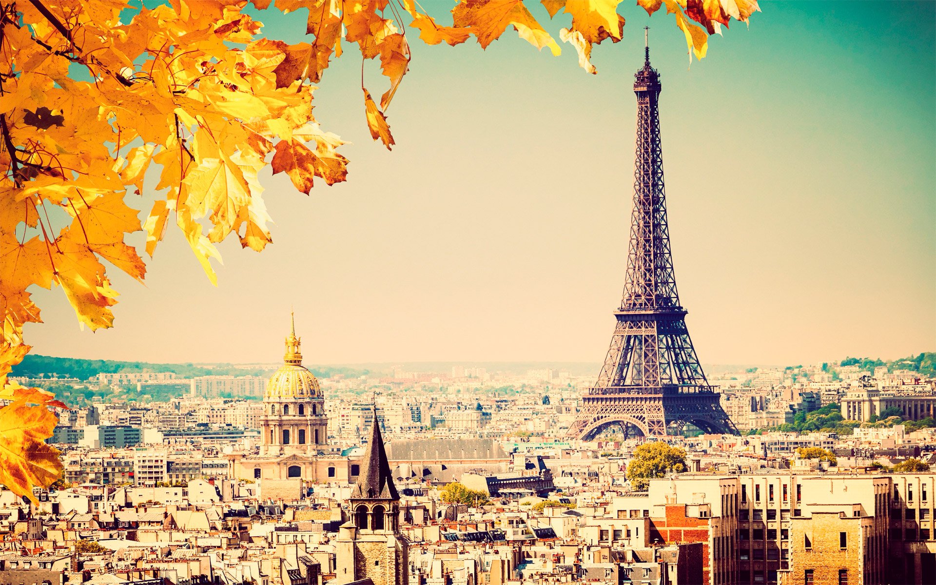 Красивый фон Париж