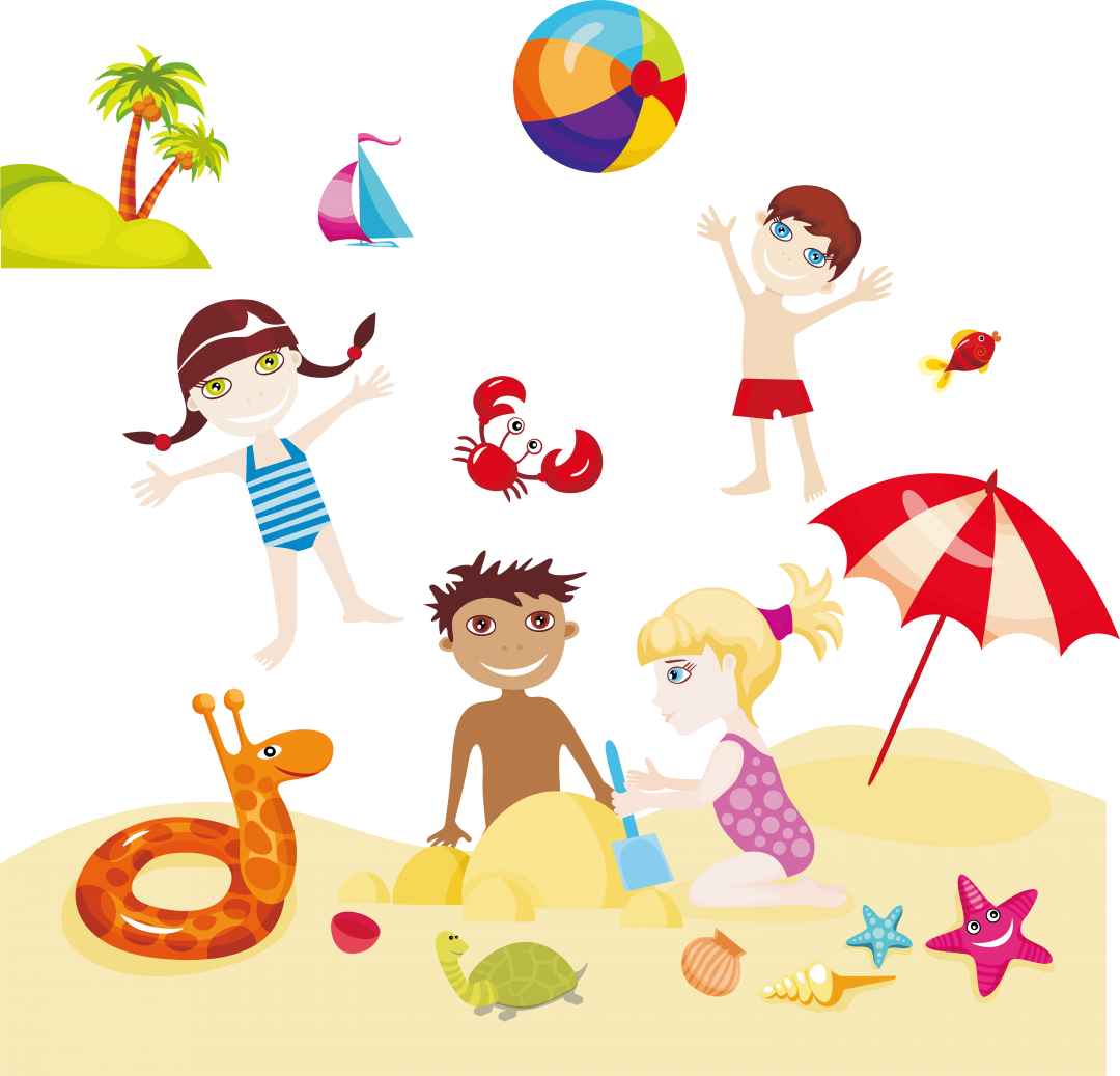 Рисунок летнего отдыха для детей