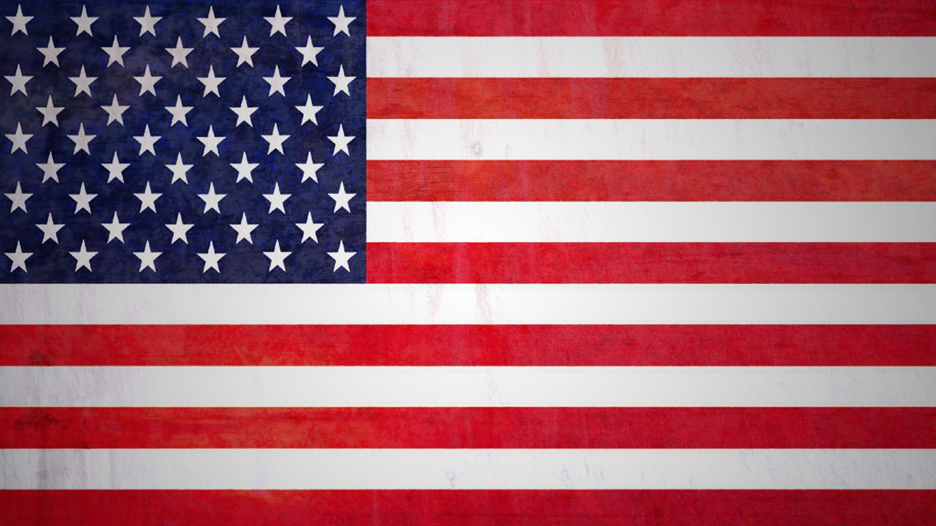 Флаг США С надписью