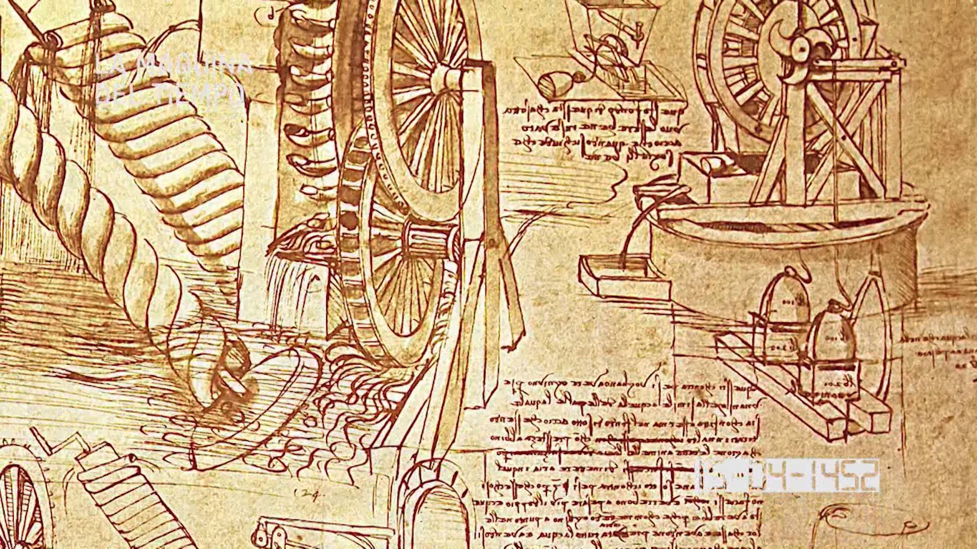 Леонардо Давинчи пергамент