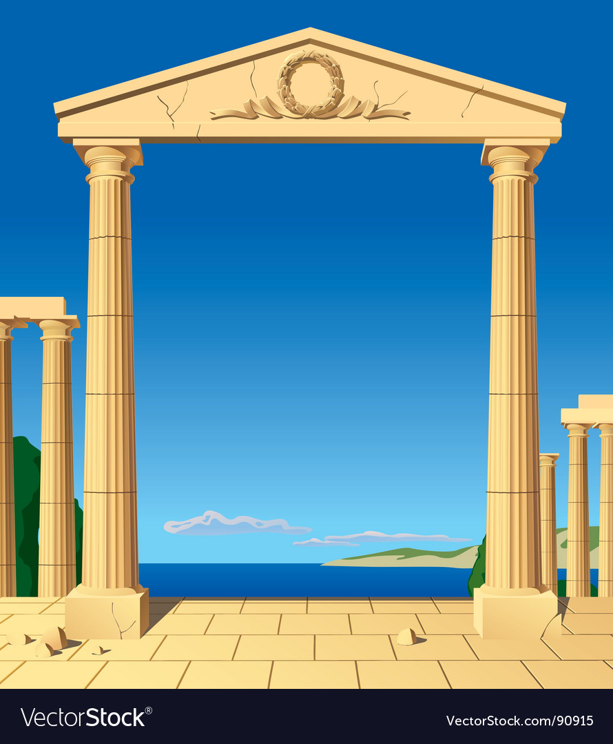 Баннер в греческом стиле
