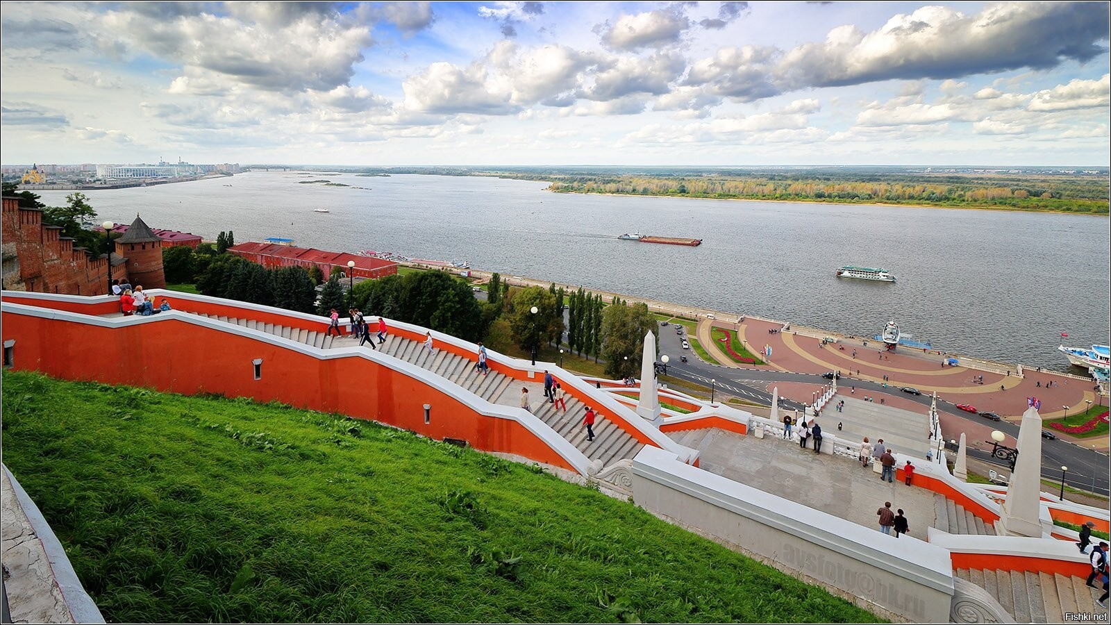 Нижегородский Кремль Чкаловская лестница