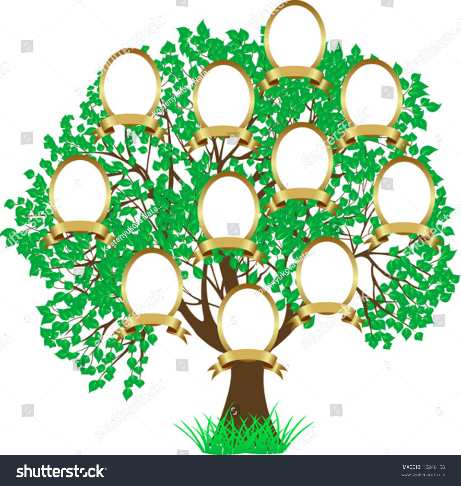 Родословное дерево 10 человек