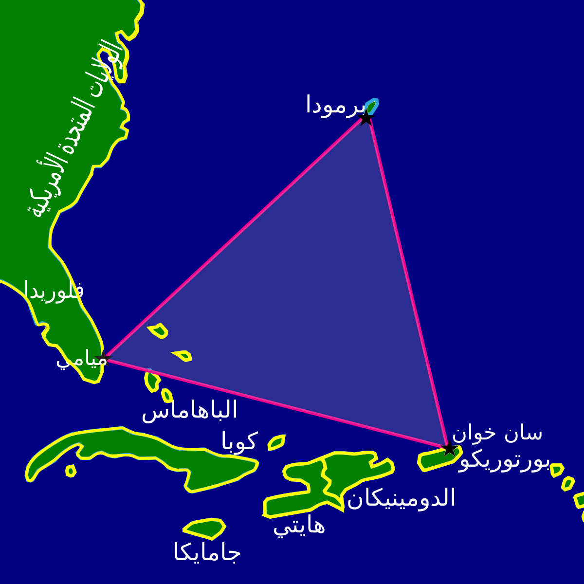 Бермудские острова и Бермудский треугольник