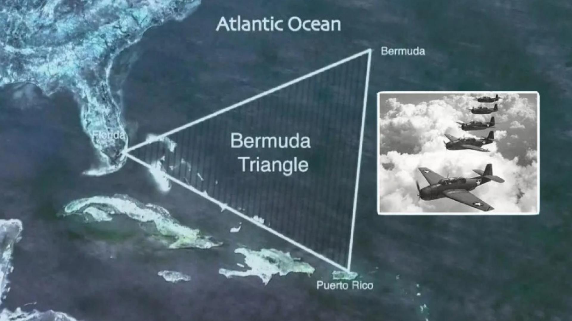Бермудский треугольник, Северная Атлантика