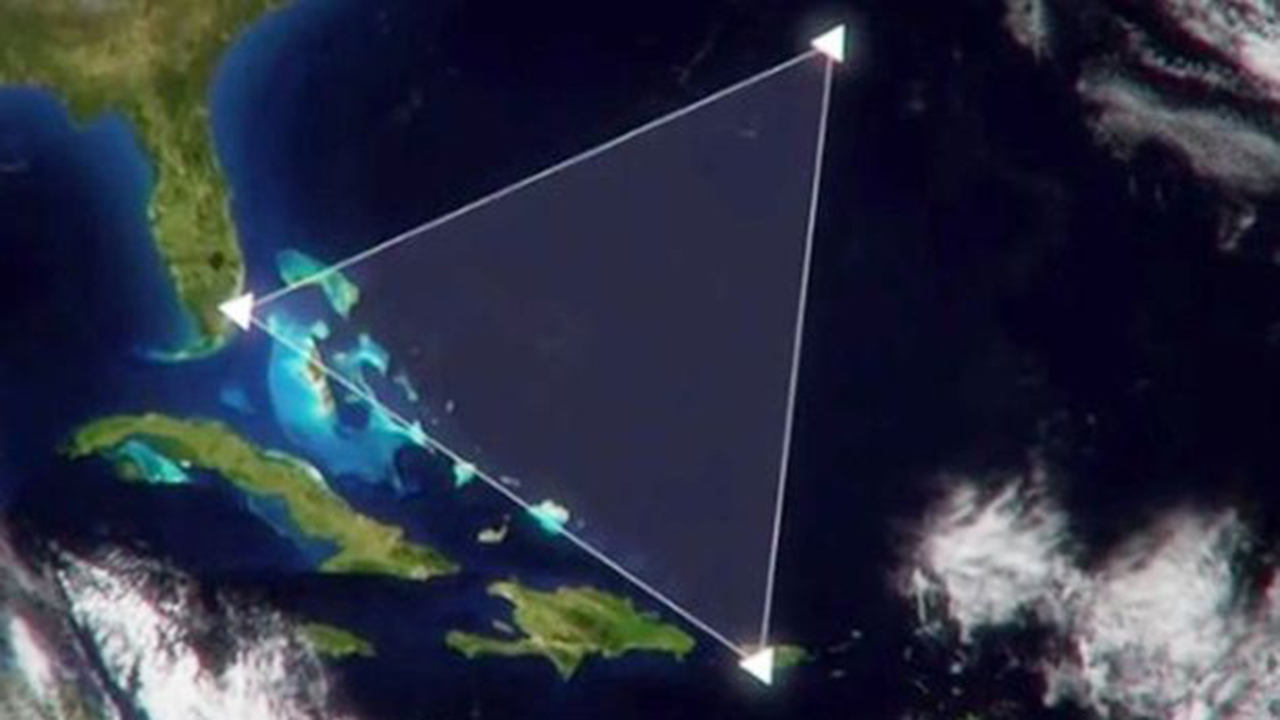 бермудский треугольник из космоса фото
