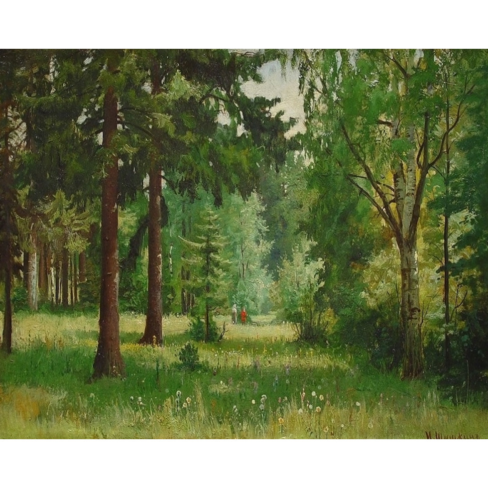Иван Иванович Шишкин лес смешанный лес