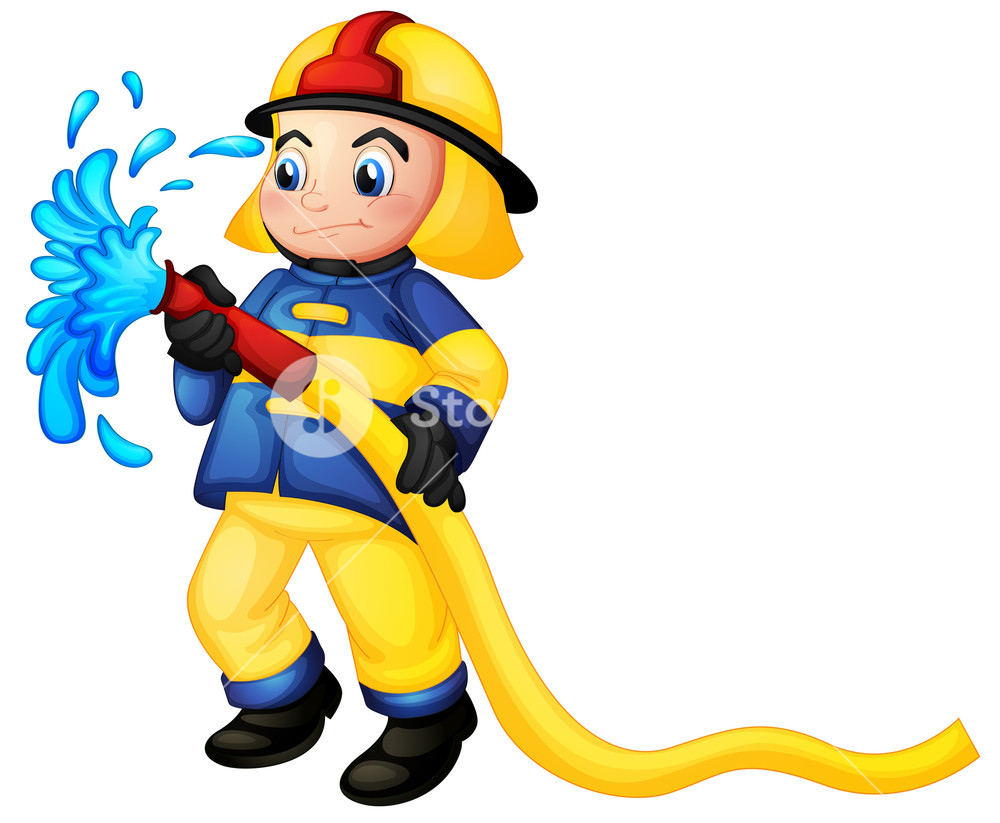 Картина шланг пожарного для детей