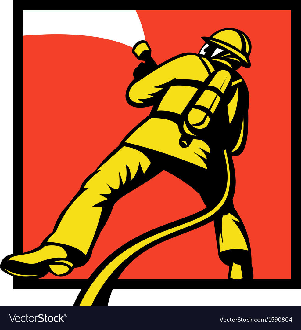 Пожарный брандспойт символ