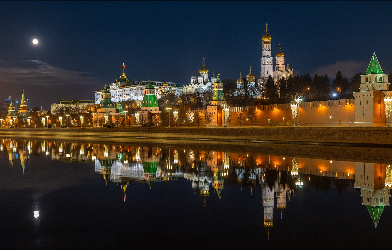 Кремль и москва река