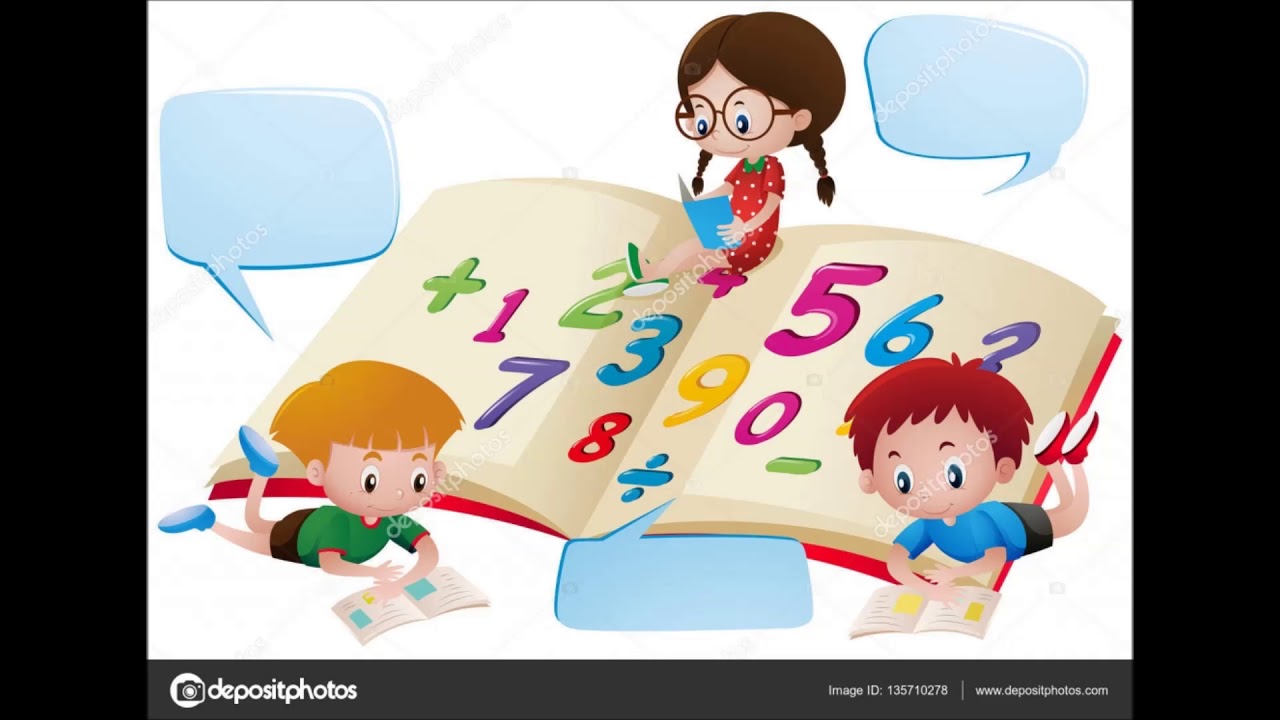 Дети математика вектор