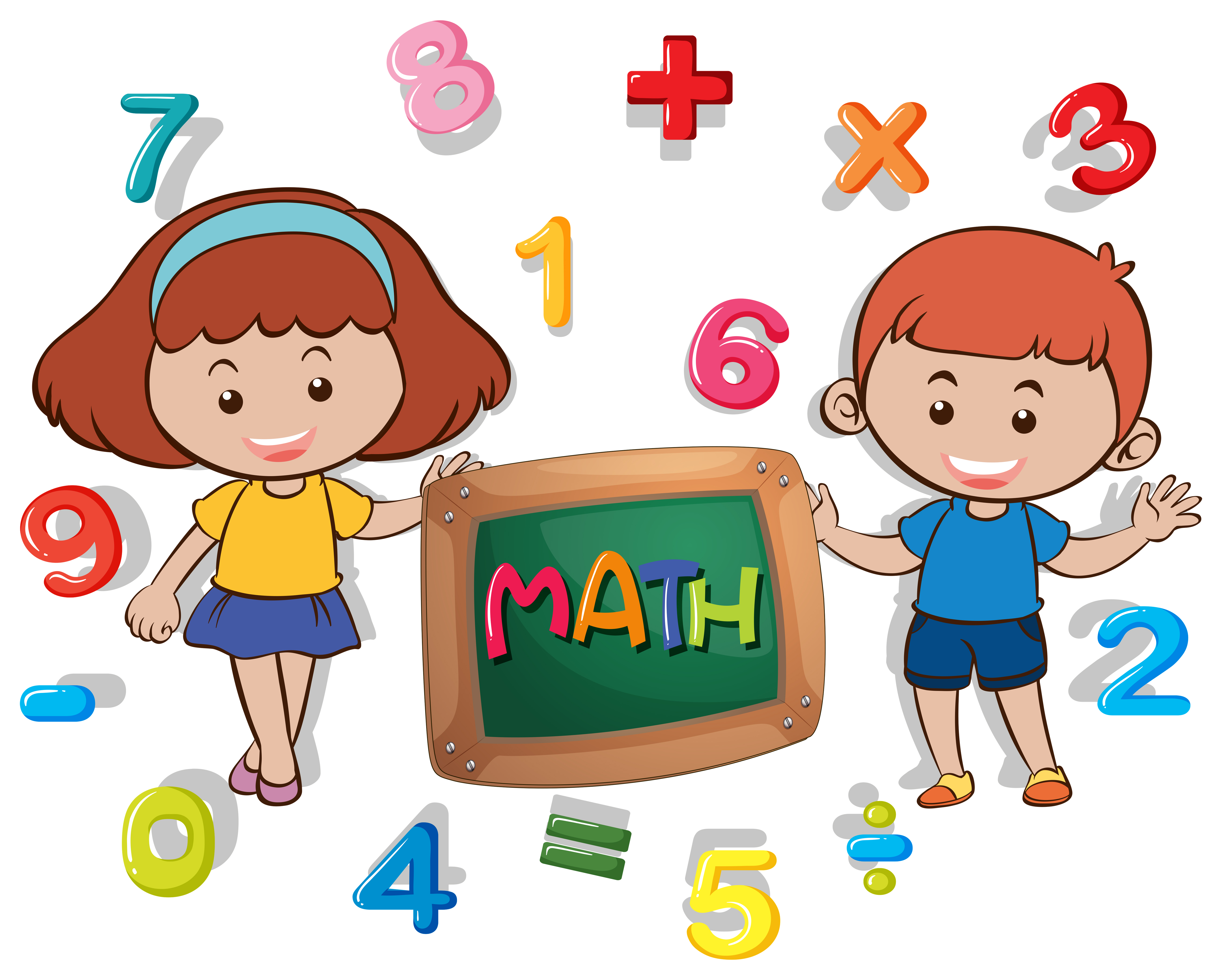 Математические мальчик и девочка