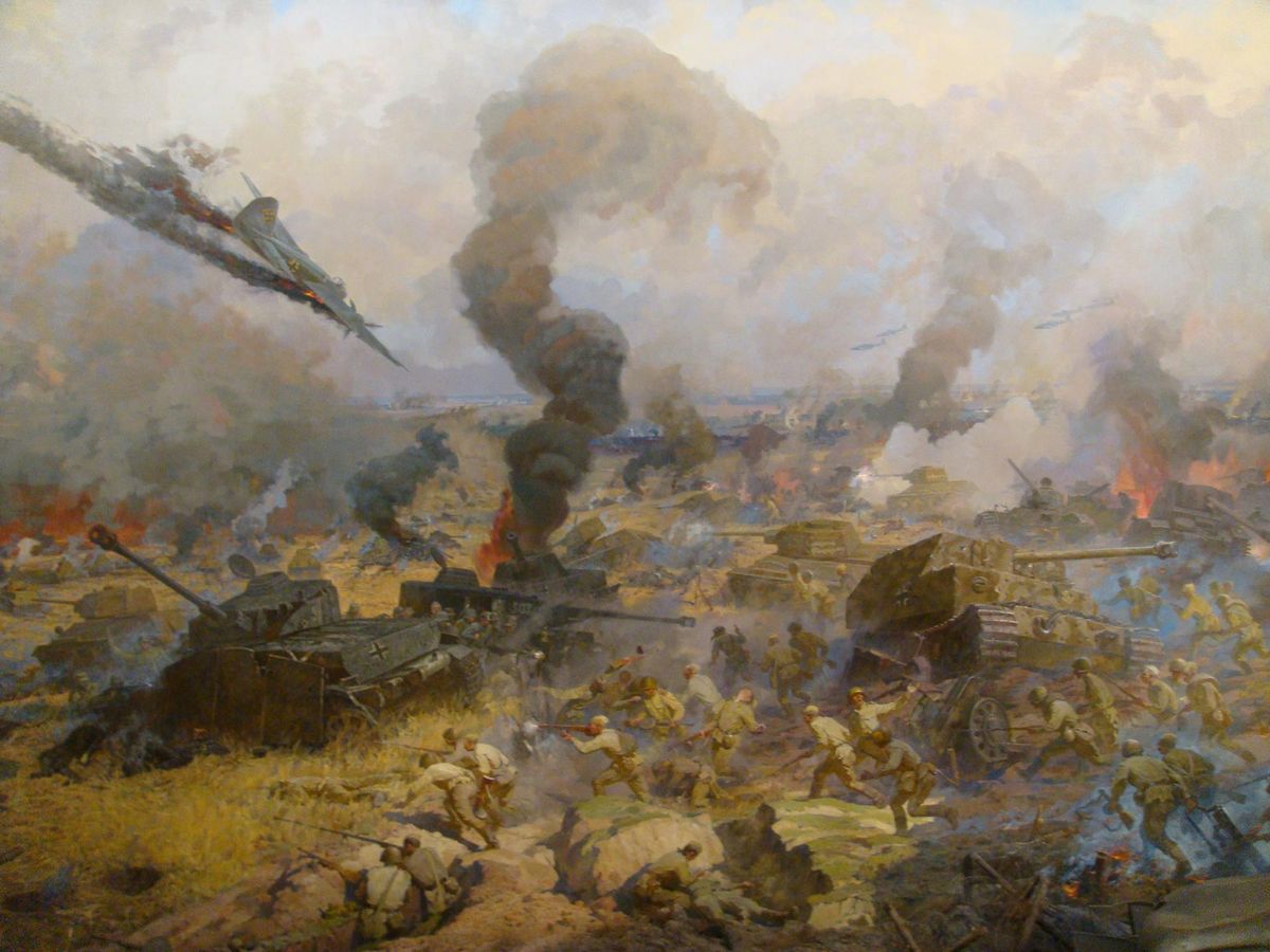 Диорама Курская битва
