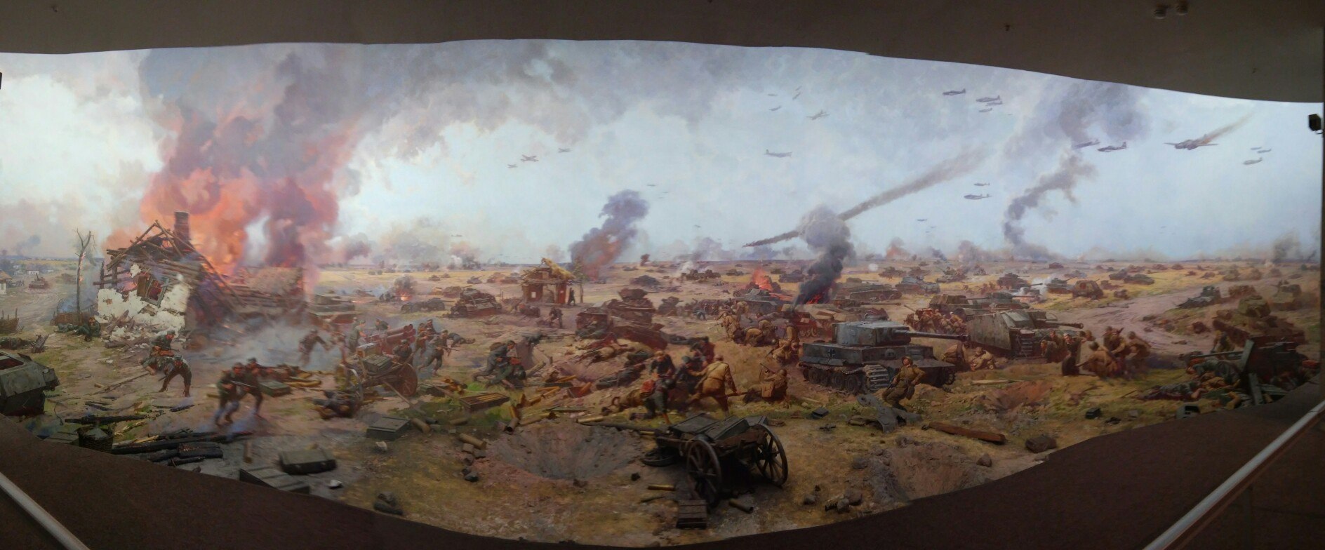 Картина Курская битва Присекин