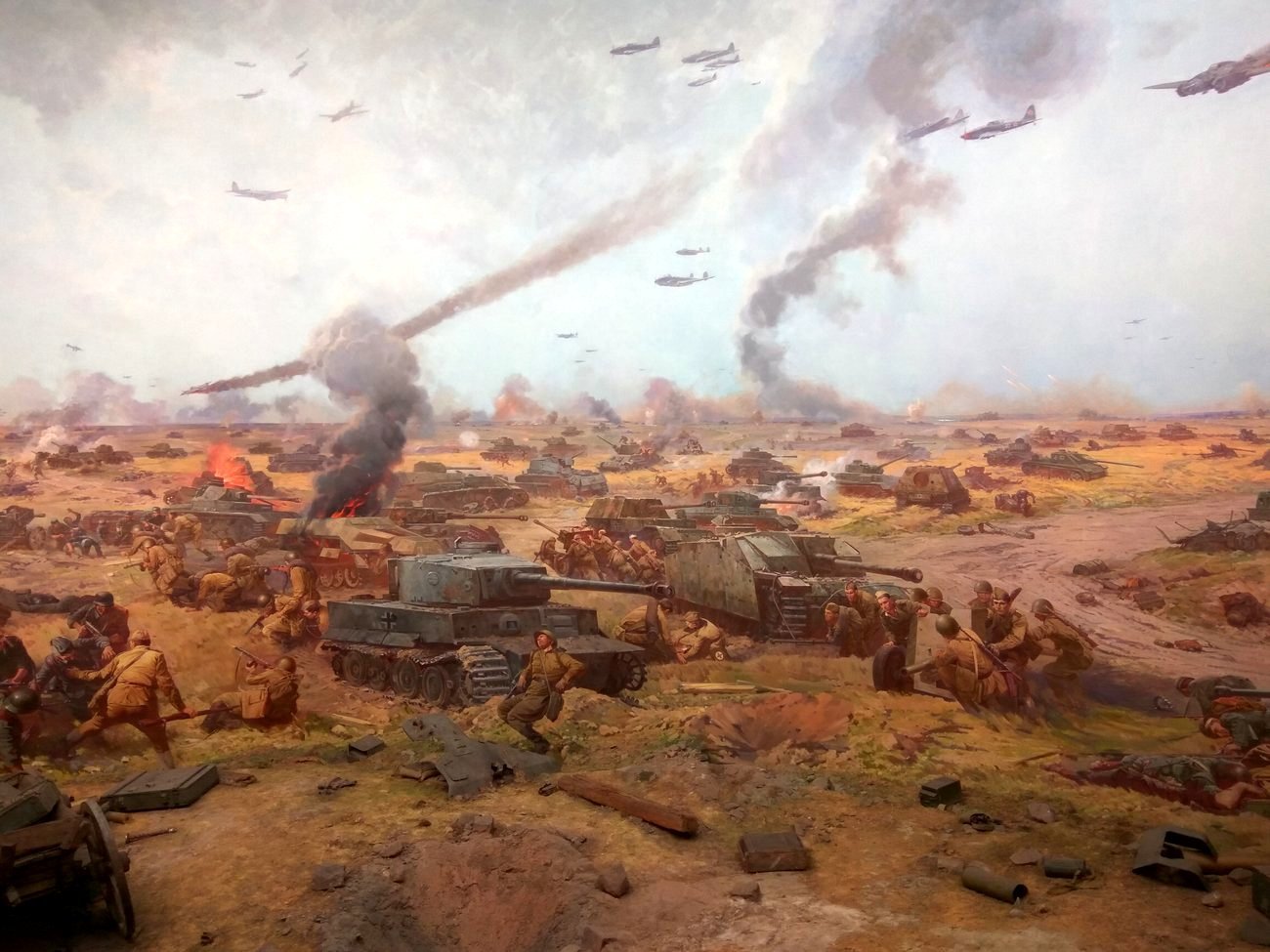 Курская битва диорама Курская дуга