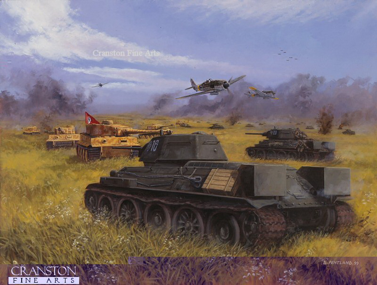 Битва под Прохоровкой т-34