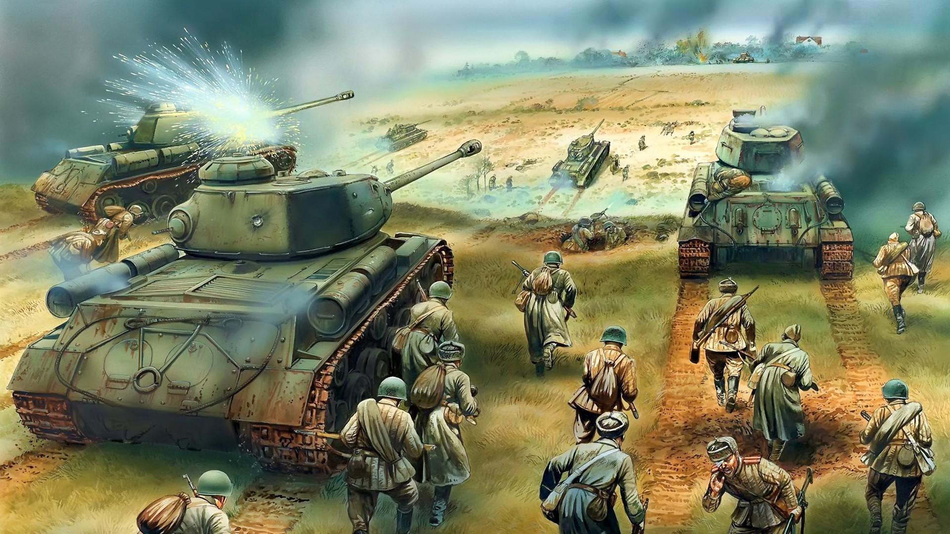 Танковое сражение Великой Отечественной войны