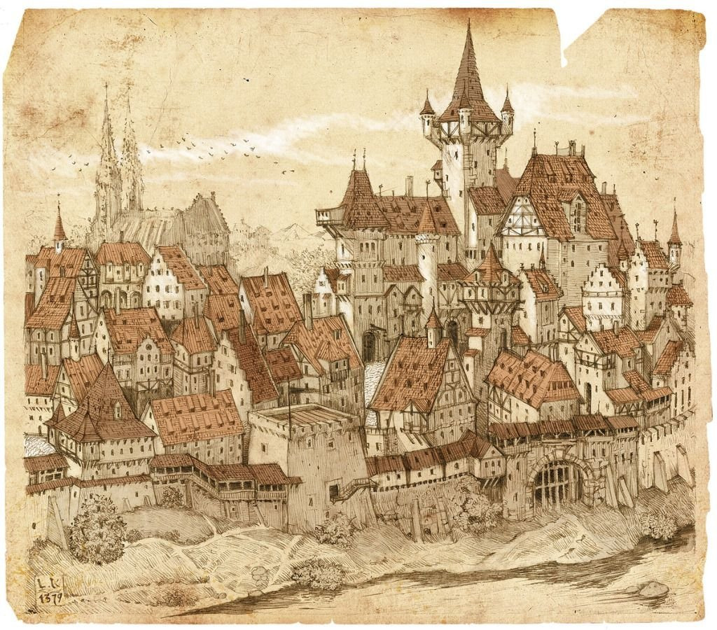Средневековый город Европы 5 15 века
