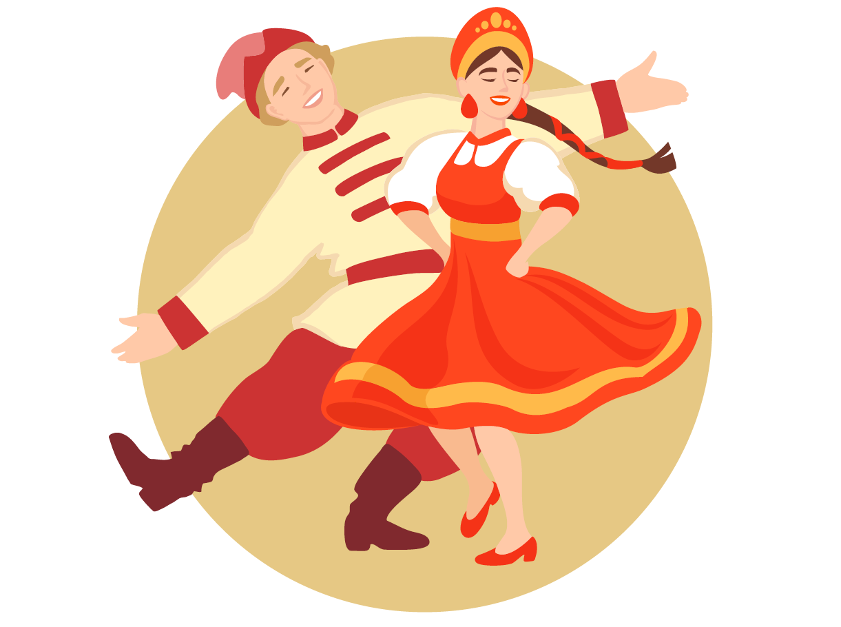 Народный танец логотип