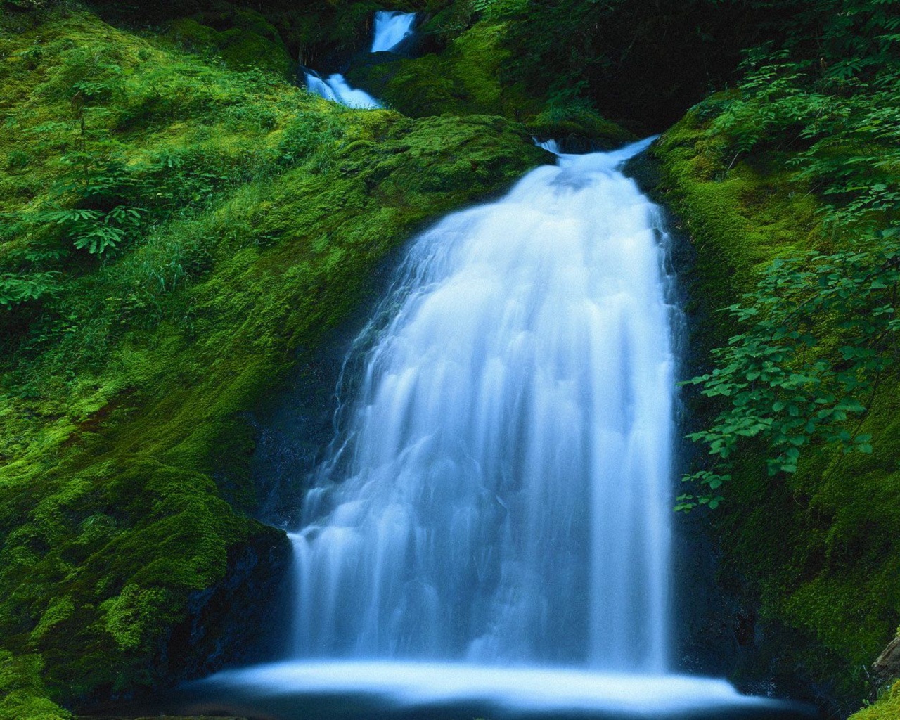 Живая природа водопады