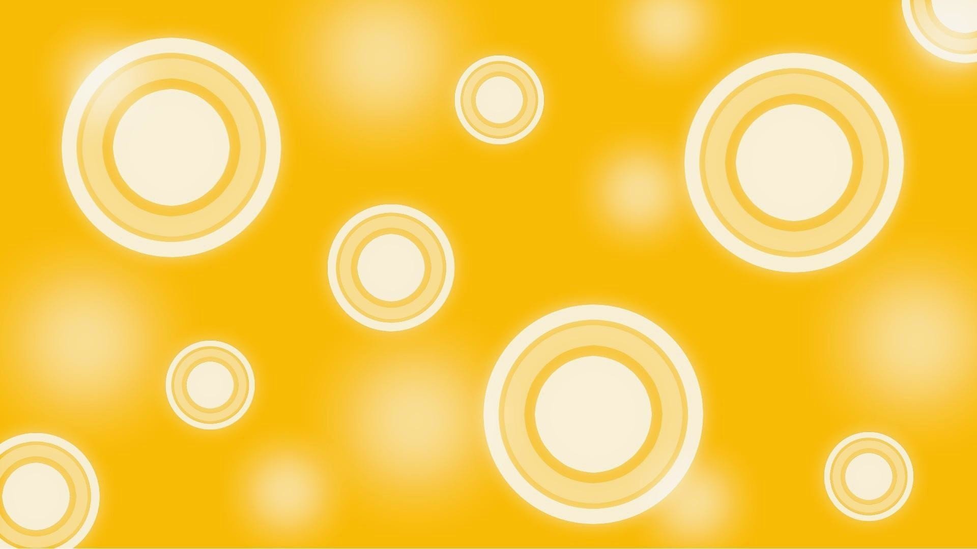Желтый фон с кругами