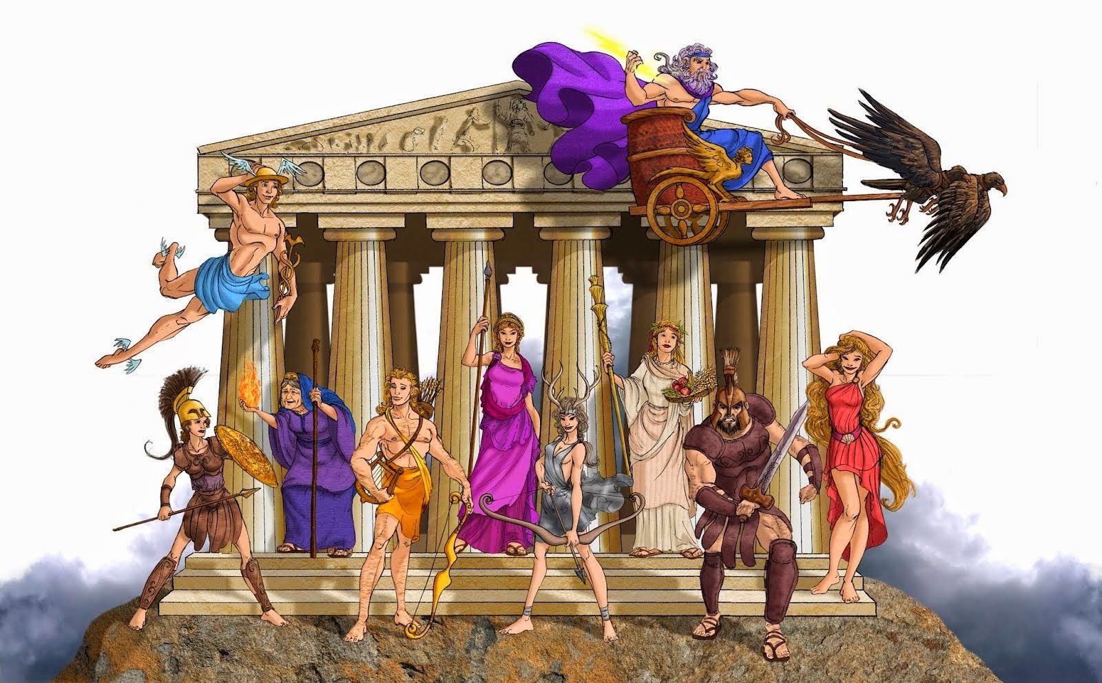 богини древней греции картинки