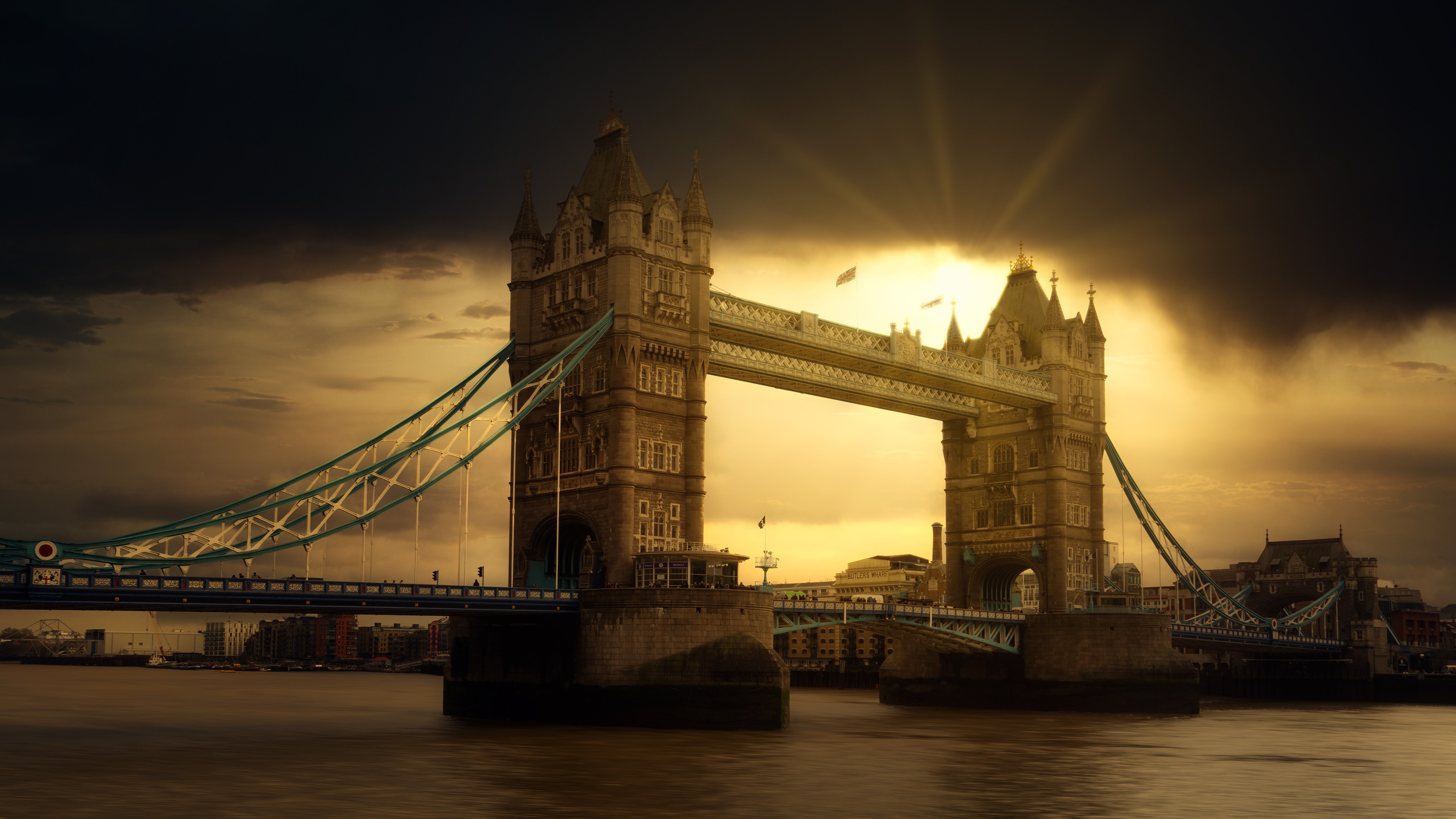 Река Темза в Лондоне мосты